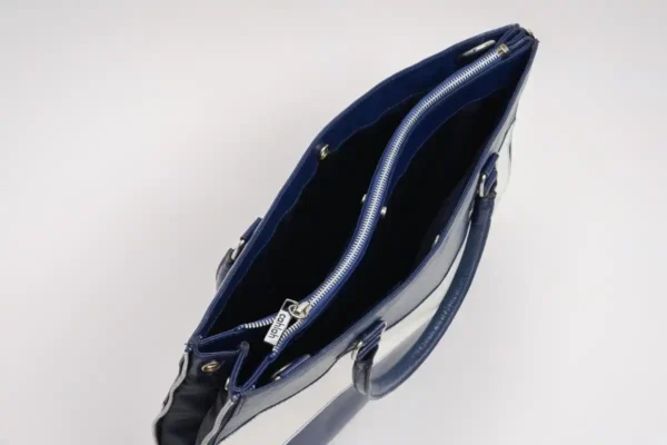 Ascend-Laptop-Notebook-Bag-Navy-Top-View-Cahlah