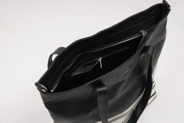 Bondi-Waves-Tote-Bag-Black-Top-Spacious-View