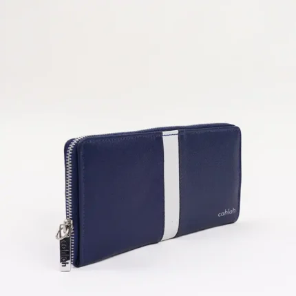 Elle-Women’s-Wallet-Navy-Side-View