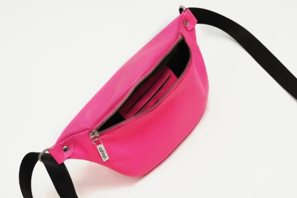 Expedition-Sling-Bag-Pink-Top-View-Cahlah