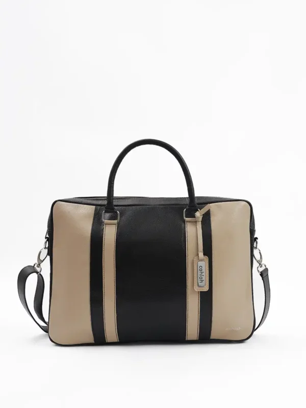 Invictus-Laptop-Bag-Black-Front-View-Cahlah