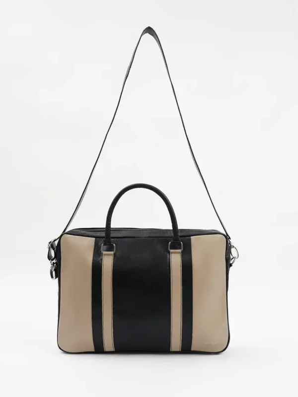 Invictus-Laptop-Bag-Black-With-Belt-Cahlah-Australia