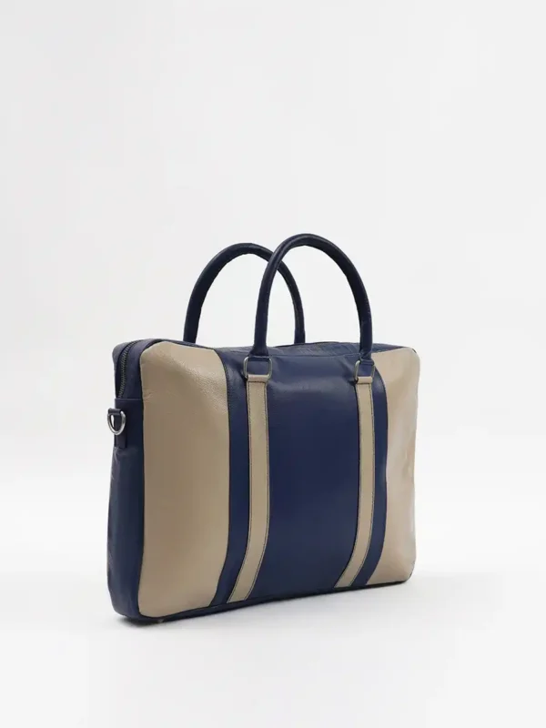Invictus-Laptop-Bag-Navy-Side-View-Cahlah