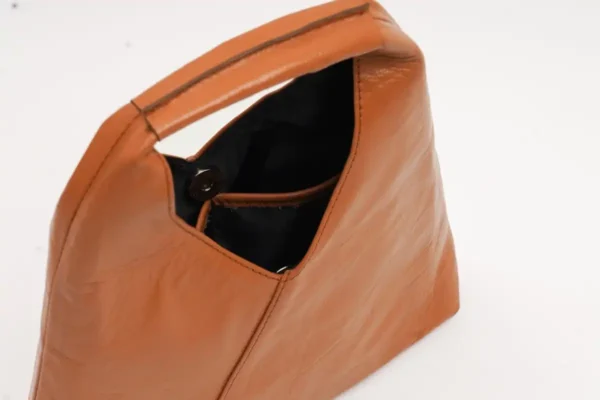 Mira-Handbag-Brown-Top-View-Cahlah-Australia