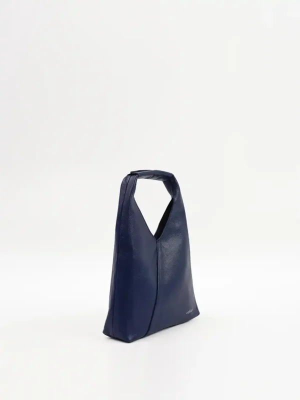 Mira-Handbag-Navy-Side-View-Cahlah-au