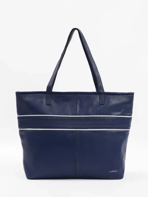 Aria-Carry-Tote-Bag-Navy-Leather-Cahlah-Australia