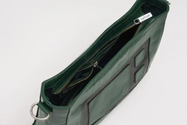Bloc-Crossbody-Bag-Green-Top-View