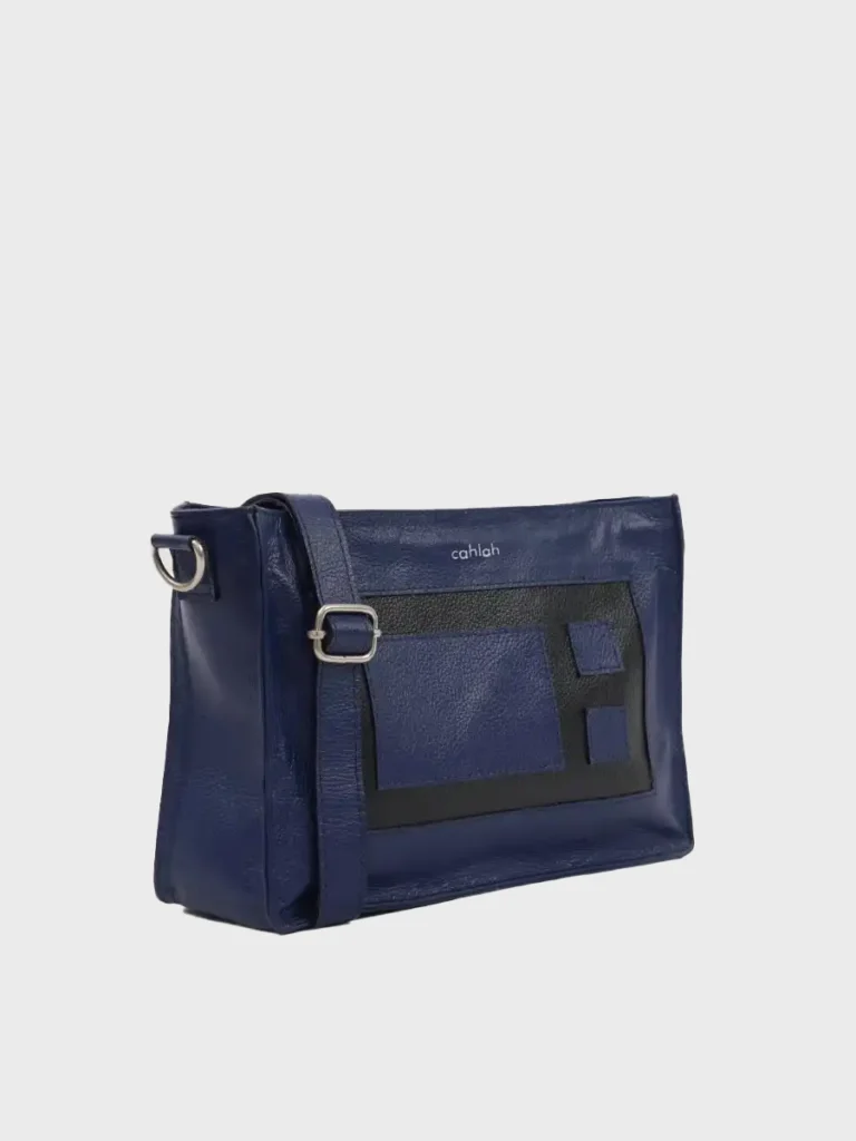 Blocks-Design-Leather-Crossbody-Bag-For-Women-Navy-Cahlah