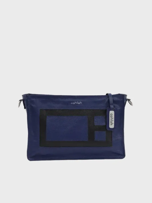 Designer-Women's-Leather-Crossbody-Bag-With-Silver-Tag-Cahlah-Australia