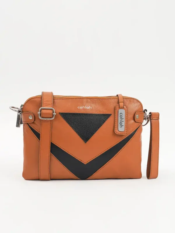 Metro Chic-Crossbody-Bag-Brown-Cahlah Australia