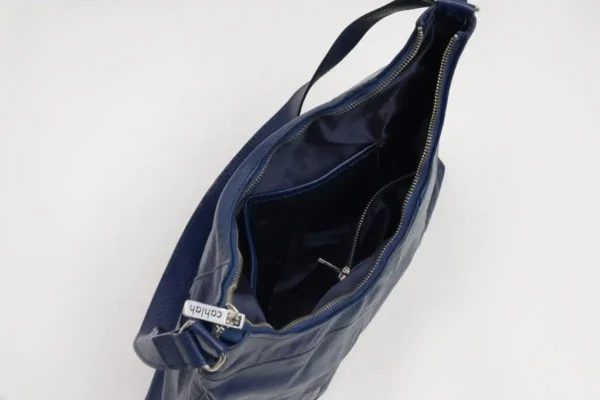 Sienna-Shoulder-Bag-In-Navy-Top-View