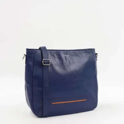 Solis-Tote-Bag-Navy-Leather-Side-View