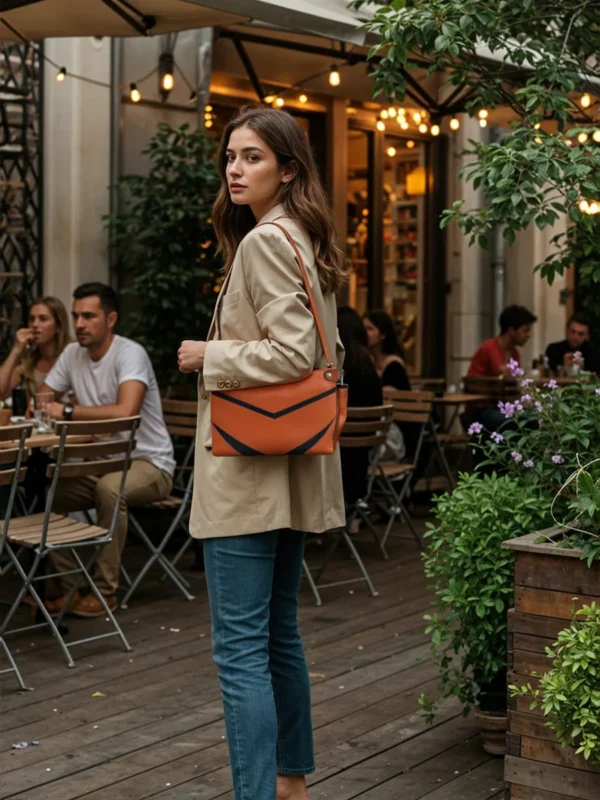 Woman-Outdoor-Holding-Designer-Vero-Vista-Crossbody-Bag-Brown-Cahlah-au
