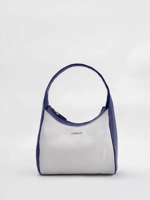 Celeste-Hobo-Handbag-Navy-Front-View